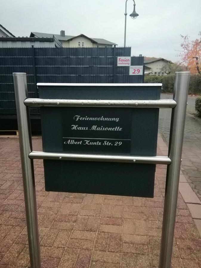 Haus Maisonette Am Harz Niedersachswerfen Экстерьер фото